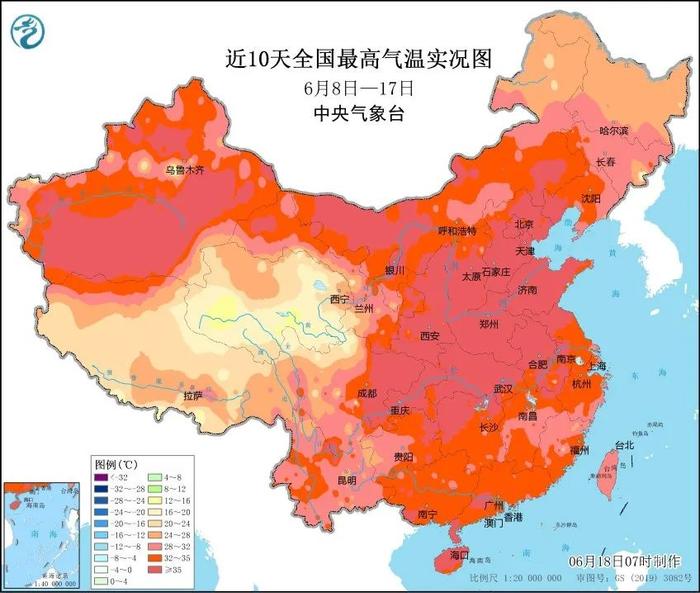 高温预警继续发布__多地发生高温天气